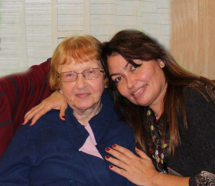 Ирина Сергеевна в день своего 90-летия
